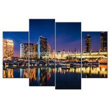 Calme San Diego Night Scene Wallpaper Canvas Art pour décoration murale Imprimer